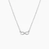 Collier Argent Blanc Teoxane