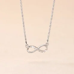 Collier Argent Blanc Teoxane