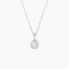 Collier Argent Blanc Zelie Oxyde De Zirconium
