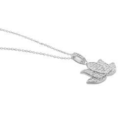 Collier Argent Cassien Oxyde