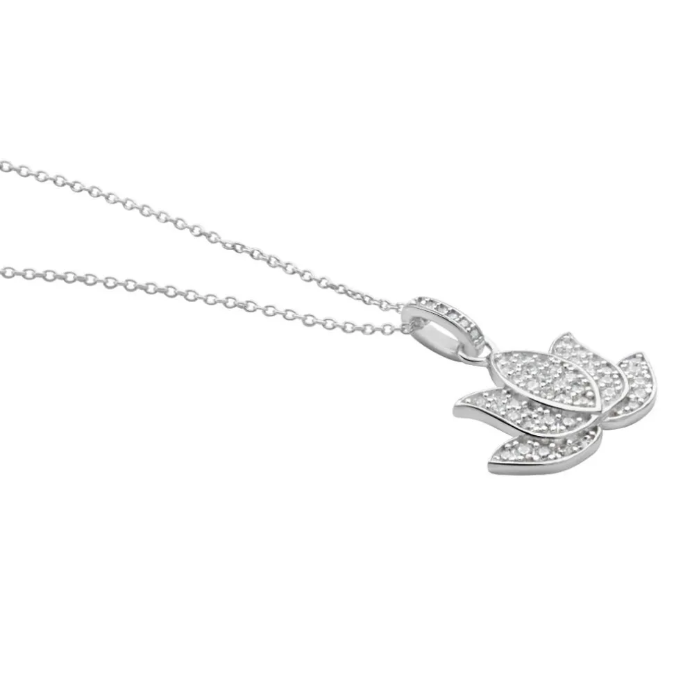 Collier Argent Cassien Oxyde