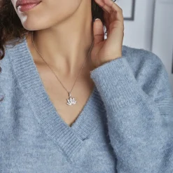 Collier Argent Cassien Oxyde