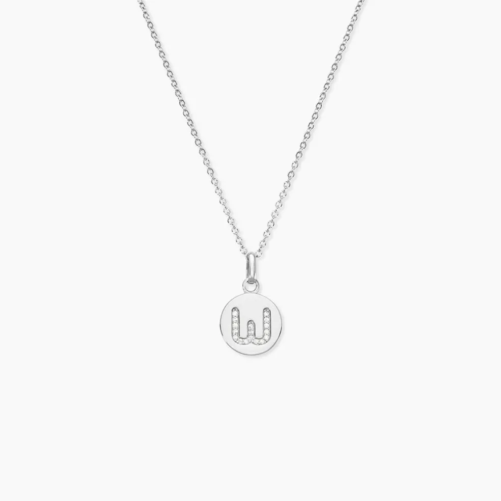 Collier Argent Eugenien Oxydes De Zirconium