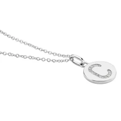 Collier Argent Eugenien Oxydes De Zirconium