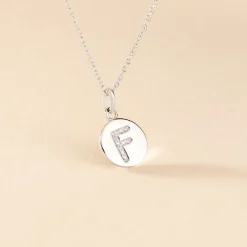 Collier Argent Eugenien Oxydes De Zirconium