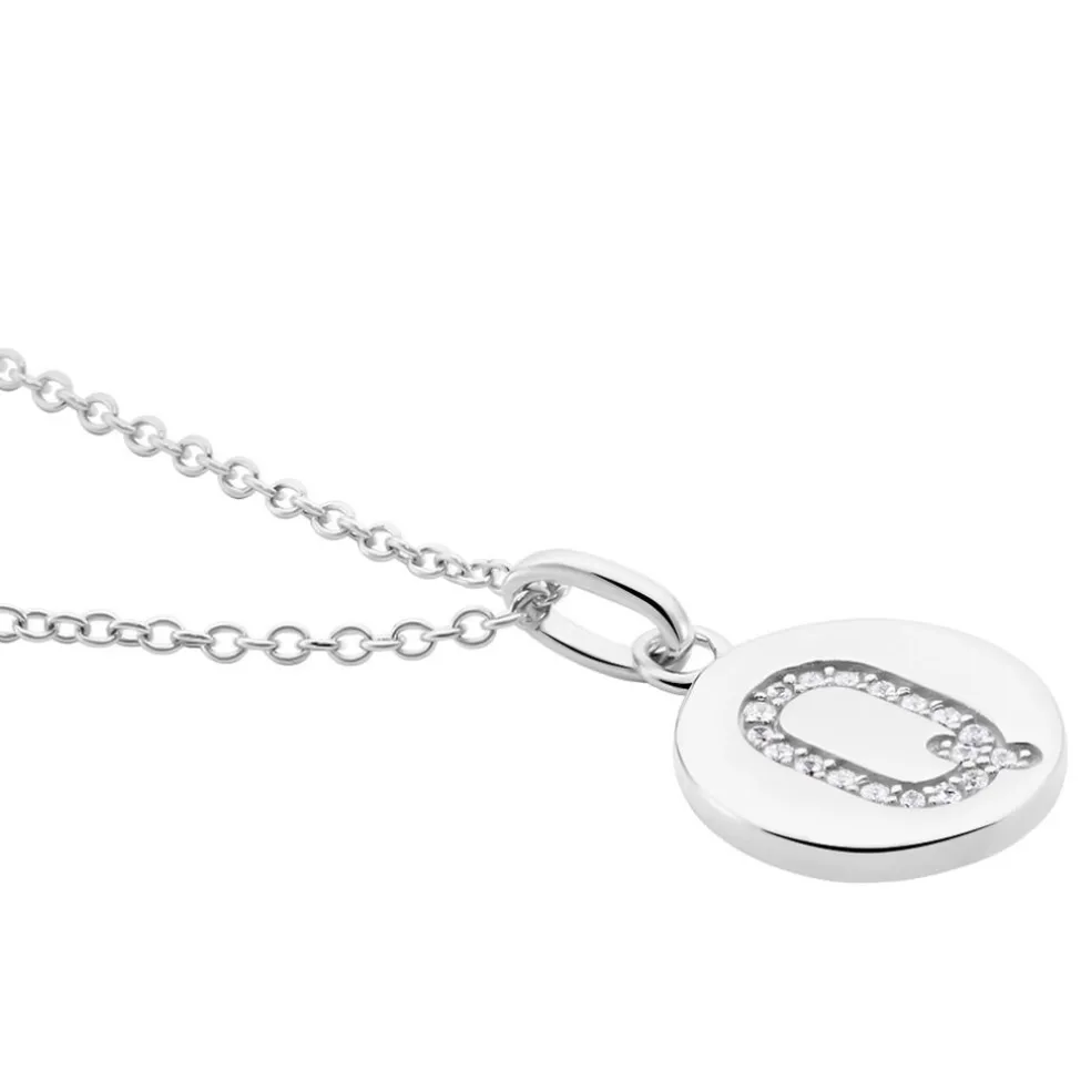 Collier Argent Eugenien Oxydes De Zirconium