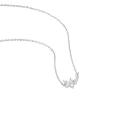 Collier Argent Florencio Oxydes De Zirconium