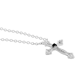 Collier Argent Florian Oxydes De Zirconium