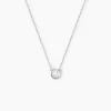 Collier Argent Laureano Oxydes De Zirconium