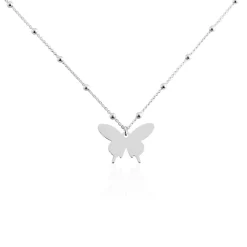 Collier Argent Lauree