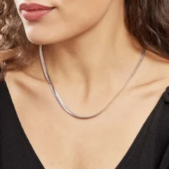 Collier Argent Medad