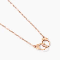 Collier Argent Rose Kim