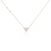 Collier Argent Rose Varinia Oxydes De Zirconium