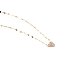 Collier Argent Rose Varinia Oxydes De Zirconium