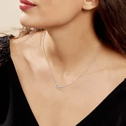 Collier Argent Solkem Glitter