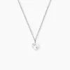 Collier Argent Sopher Oxyde De Zirconium
