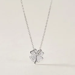 Collier Argent Tancrede Oxydes De Zirconium