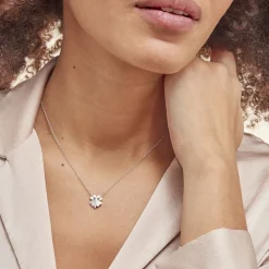 Collier Argent Tancrede Oxydes De Zirconium