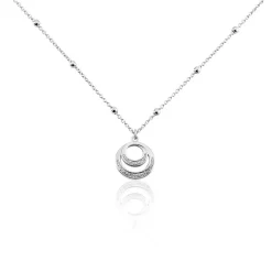 Collier Argent Vibien Glitter