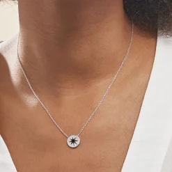 Collier Argent Winston Oxydes De Zirconium