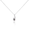 Collier Armance Argent Blanc Perle D'imitation Oxyde