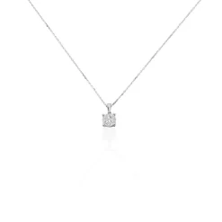 Collier Artemis Or Blanc Diamant