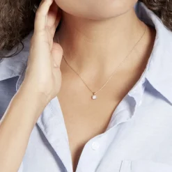 Collier Artemis Or Jaune Diamants