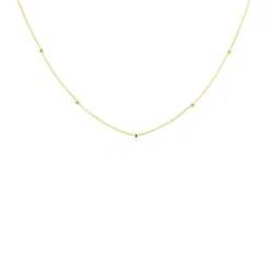 Collier Assiba Or Jaune