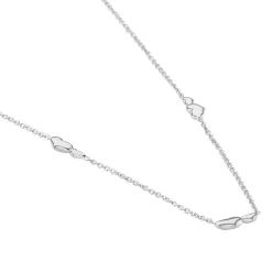 Collier Astria Argent Blanc