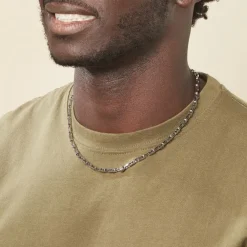 Collier Astrig Or Acier Bicolore