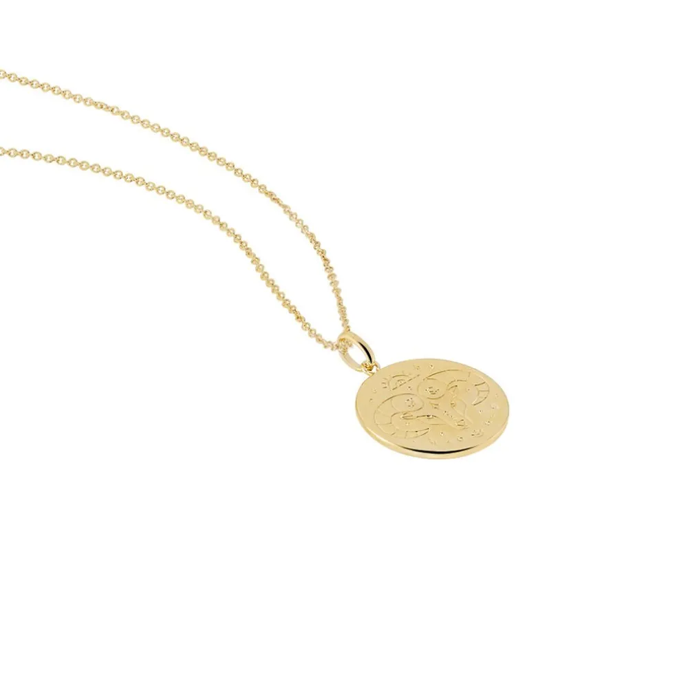 Collier Astro Plaqué Or