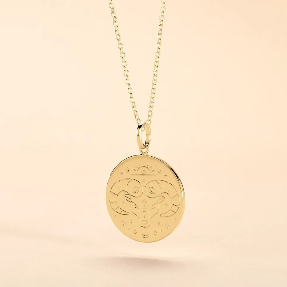 Collier Astro Plaqué Or