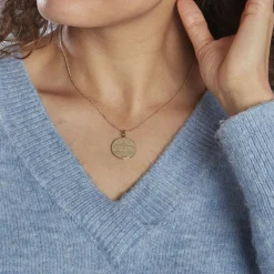 Collier Astro Plaqué Or