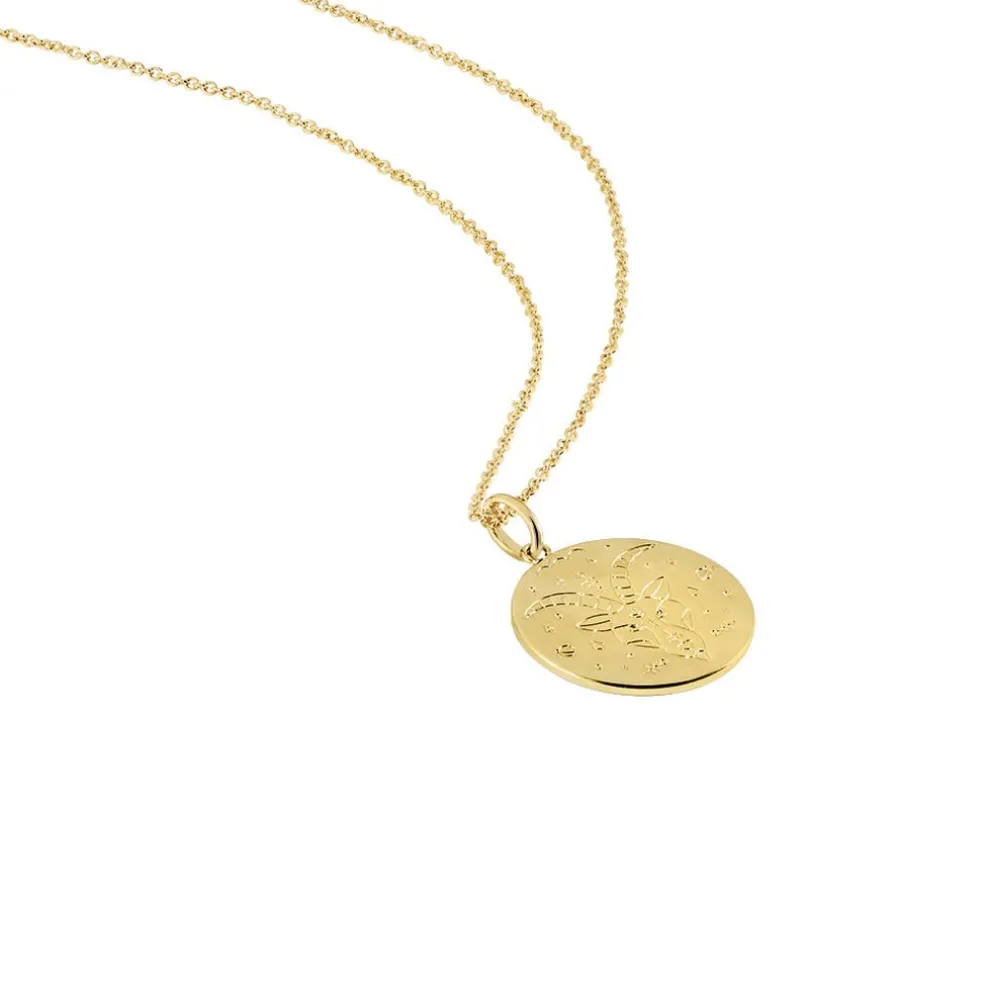 Collier Astro Plaqué Or