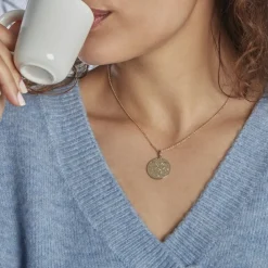 Collier Astro Plaqué Or