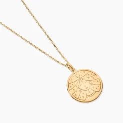 Collier Astro Plaqué Or