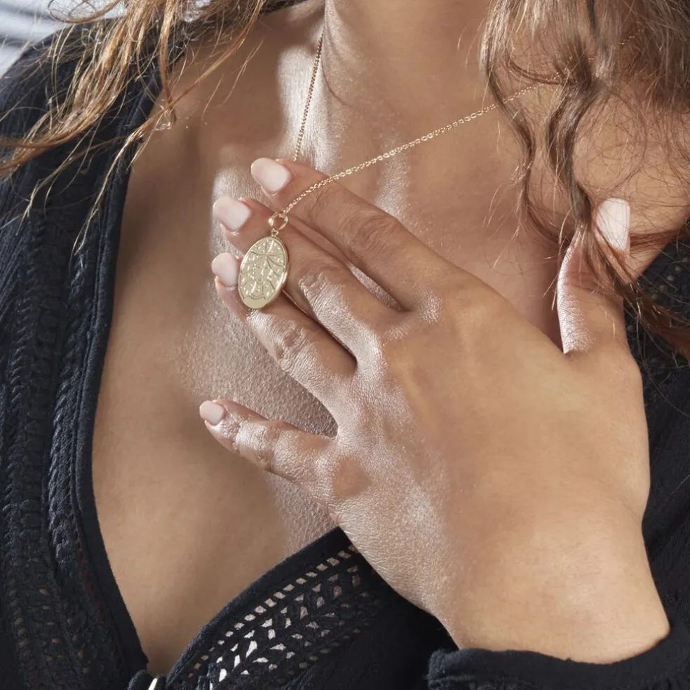 Collier Astro Plaqué Or