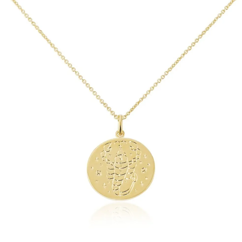 Collier Astro Plaqué Or