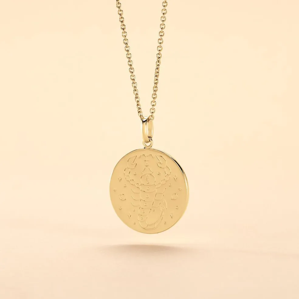 Collier Astro Plaqué Or