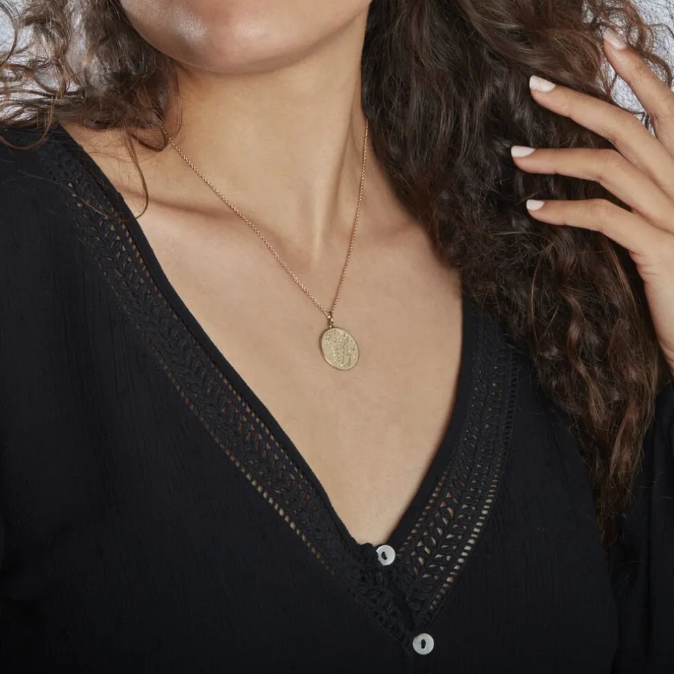 Collier Astro Plaqué Or