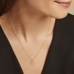 Collier Astrolae Or Jaune Diamant