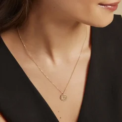 Collier Astrolae Or Jaune Diamant