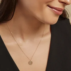 Collier Astrolae Or Jaune Diamant