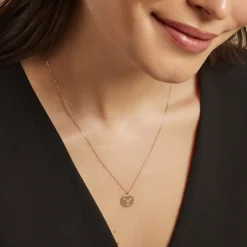 Collier Astrolae Or Jaune Diamant