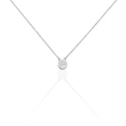 Collier Audrey-rose Argent Blanc