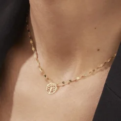 Collier Aulnia Or Jaune