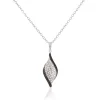 Collier Averill Argent Blanc Oxyde De Zirconium
