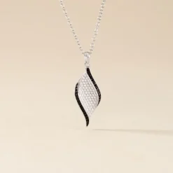 Collier Averill Argent Blanc Oxyde De Zirconium