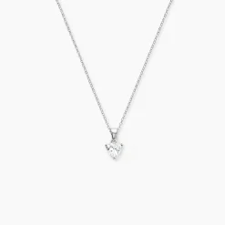 Collier Azenor Argent Blanc Oxyde De Zirconium