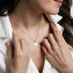 Collier Basceis Argent Oxyde